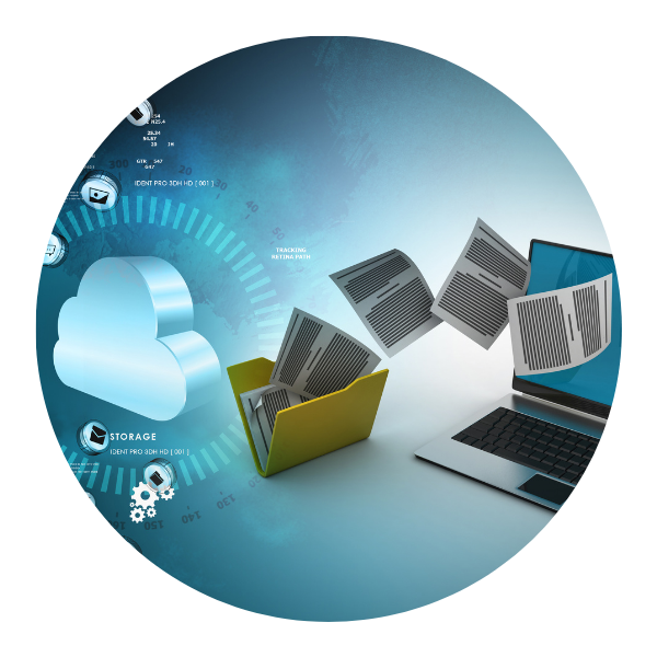 files moving to computer from the cloud
