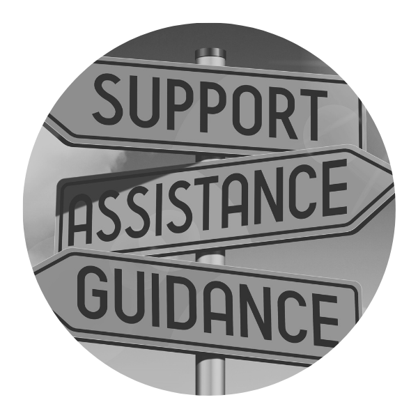 support signage