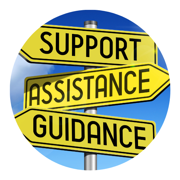support signage
